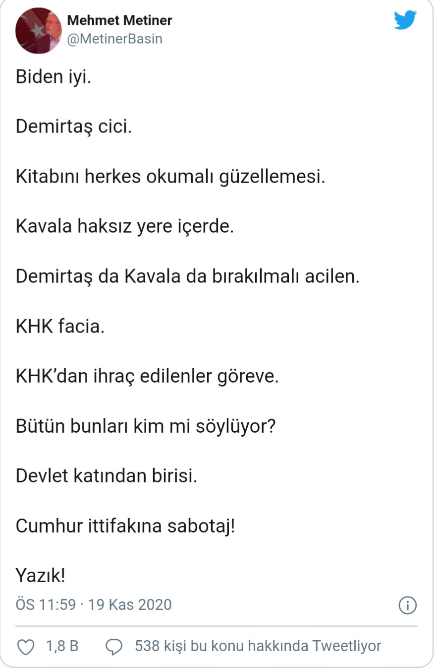 AKP'li Metiner Arınç'ı hedef aldı: Cumhur İttifakı'na sabotaj - Resim: 2