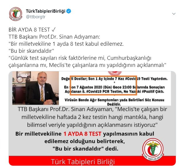 AKP'li vekile dev kıyak: 1 ayda 8 Korona testi yaptırmış - Resim: 1