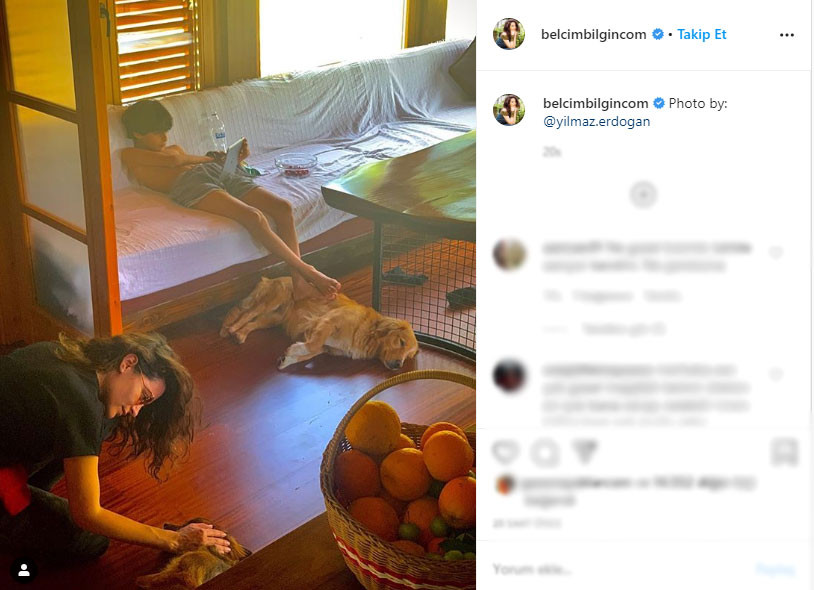 Yılmaz Erdoğan çekti, Belçim Bilgin paylaştı - Resim: 1