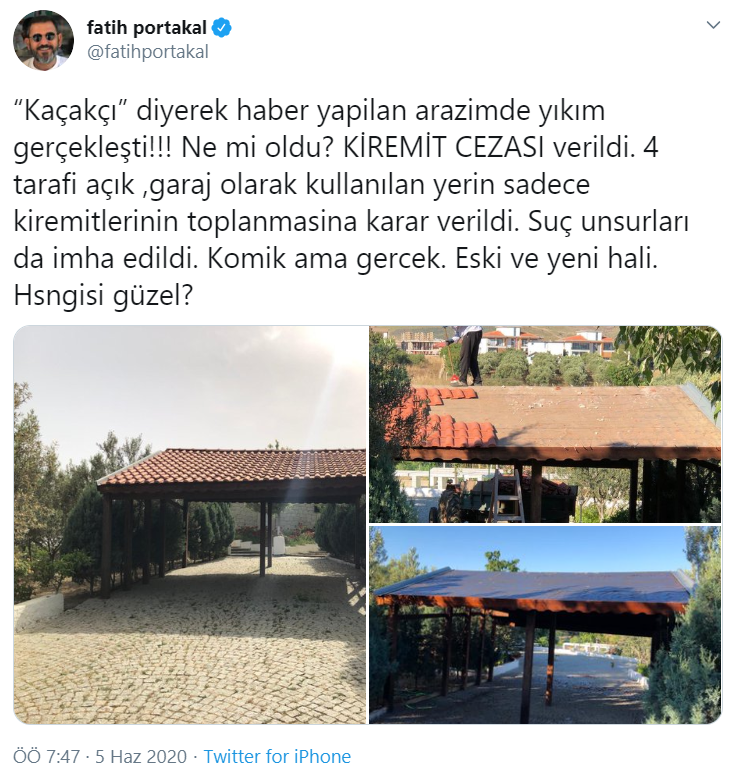 Fatih Portakal'ın çiftliğinde dev operasyon: 15 kiremit söküldü - Resim: 1