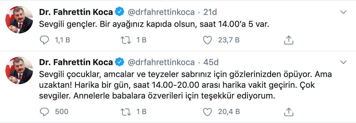 Bakan Fahrettin Koca: Öpüyorum ama uzaktan - Resim: 1