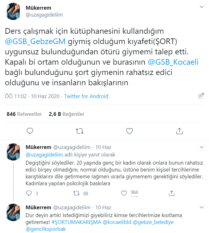 Skandal! Şort giydiği için kütüphaneye alınmadı! - Resim: 1