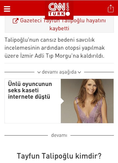 CNN Türk'ün seks haberiyle verdiği Tayfun Talipoğlu haberine sosyal medyada tepki yağdı - Resim: 1