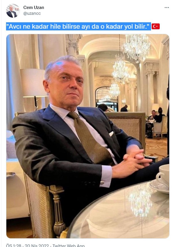 Cem Uzan'dan Dikkat Çeken Paylaşım - Resim: 1