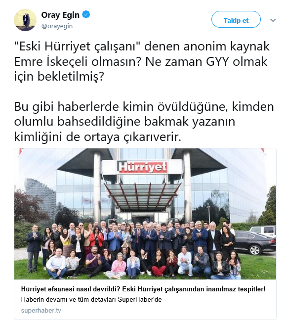 Hürriyet'in konuştuğu o yazıyı kim yazdı? - Resim: 1