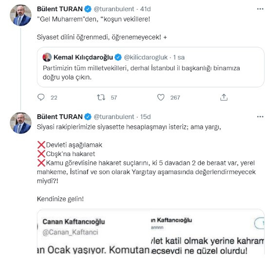 Bülent Turan'dan Kaftancıoğlu Yorumu: Kendinize Gelin! - Resim: 1