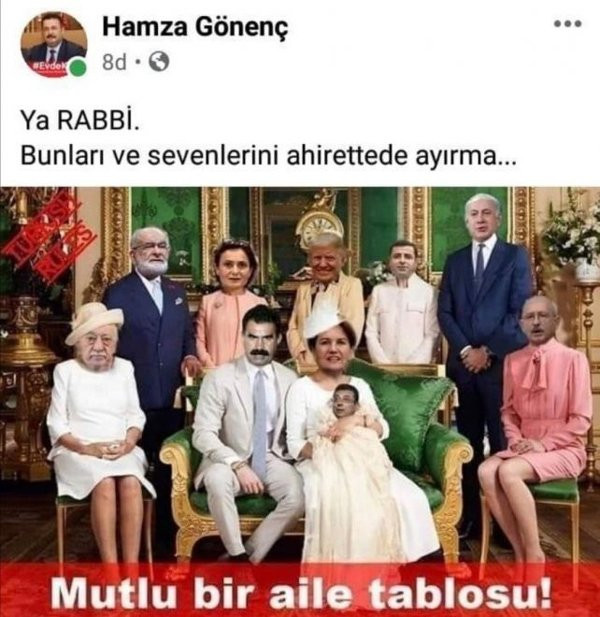 AKP'li ismin muhalefet liderlerine yaptığı fotomontaj olay yarattı! - Resim: 1