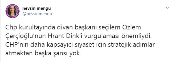 Nevşin Mengü'den flaş CHP kurultayı paylaşımı - Resim: 1
