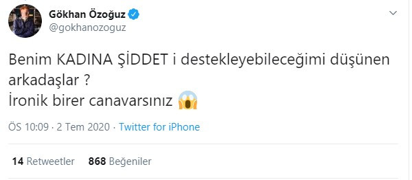 Gökhan Özoğuz'un Ozan Güven'e destek mesajına tepki yağdı - Resim: 2