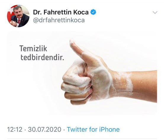 Fahrettin Koca Twitter paylaşımını neden sildi? - Resim: 1