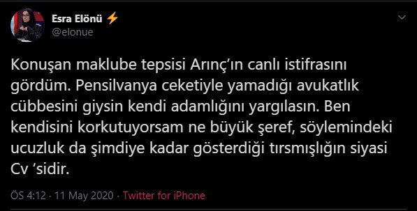 Esra Elönü'den Bülent Arınç'a: Konuşan maklube tepsisi.. - Resim: 2