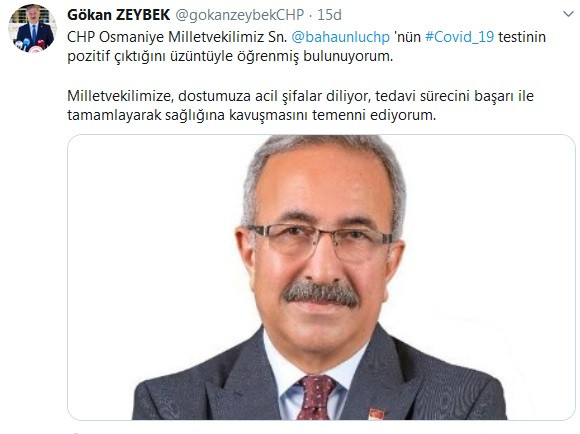 CHP'de korona şoku! CHP'li vekilin koronavirüs testi pozitif çıktı! - Resim: 1