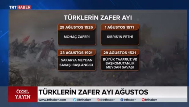 TRT Haber’in 30 Ağustos‘u unuttuğu iddiası olay oldu - Resim: 1