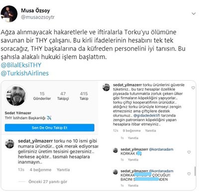 THY'den küfür açıklaması: Böyle bir çalışanımız yok - Resim: 1