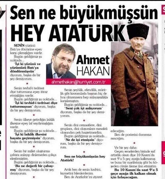 Fatih Altaylı, Gül'ün mesajını eleştiren Ahmet Hakan'ın arşivini açtı - Resim: 1