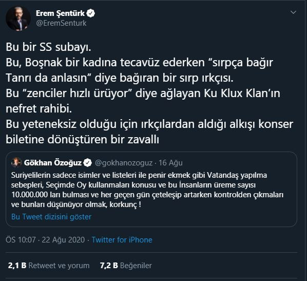 Gökhan Özoğuz'dan Atatürk düşmanı Fatih Tezcan'a: Hoşt! - Resim: 2