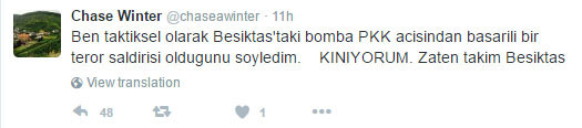 Muhabirden skandal tweet: Çok başarılı bir terör saldırısı - Resim: 2