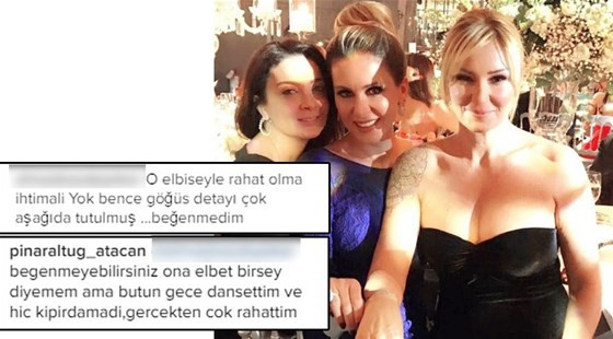 Pınar Altuğ’un elbisesi olay oldu! - Resim: 1