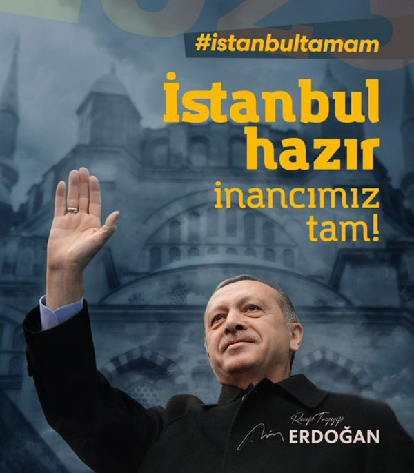 AKP Şaşırdı! İstanbul Hazır Afişine Edirne'deki Camiyi Koydular - Resim: 1