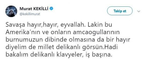 Murat Kekilli'den çok sert Afrin tepkisi: Ayıp lan ayıp... Hainliktir, şerefsizliktir! - Resim: 1