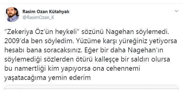Nagehan Alçı'nın kocası Rasim Ozan Kütahyalı'dan CHP'li vekile tehdit: Cehennemi yaşatırım! - Resim: 1