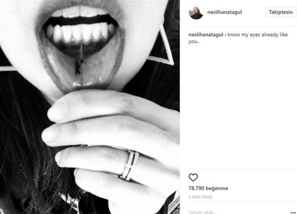 Neslihan Atagül öyle bir yerine dövme yaptırdı ki... - Resim: 1