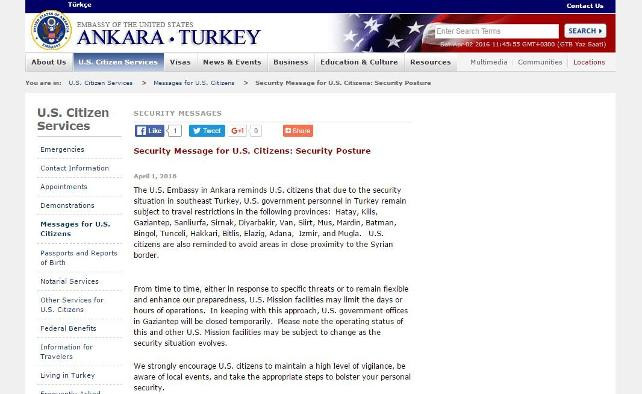 ABD'den bir Türkiye uyarısı daha: Bu 19 ile gitmeyin - Resim: 1