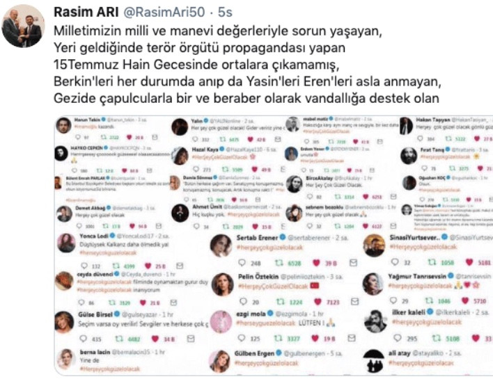 AKP’li Başkandan İmamoğlu’nu destekleyen sanatçılara konser tehdidi - Resim: 1