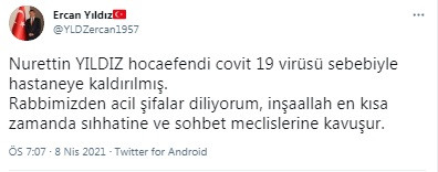6 Yaşındaki Çocukla Evlenilir Diyen Nureddin Yıldız Koronavirüs'e Yakalandı - Resim: 2