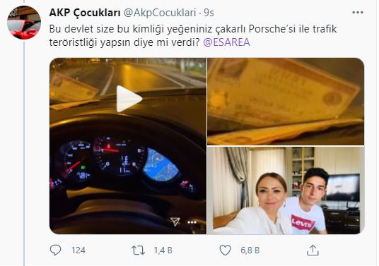 AKP'li Vekil Sera Aydın'ın Yeğeninden Çakar ve Lüks Araç Şovu - Resim: 1