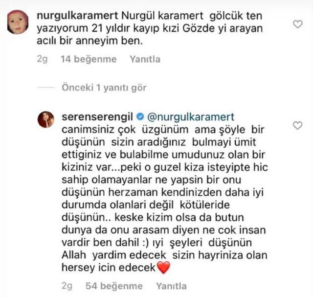 Seren Serengil'in Acılı Anneye Cevabı Sosyal Medyayı İkiye Böldü - Resim: 2
