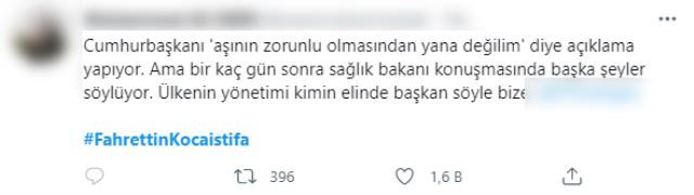 Bakan Koca'nın Aşı Olmayanlara Verdiği Kısıtlama Sinyali Sosyal Medyada İstifa Dedirtti - Resim: 2