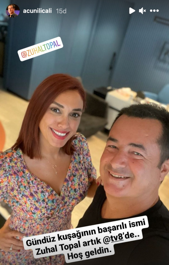 Acun Ilıcalı Duyurdu! Zuhal Topal Artık TV8'de - Resim: 1