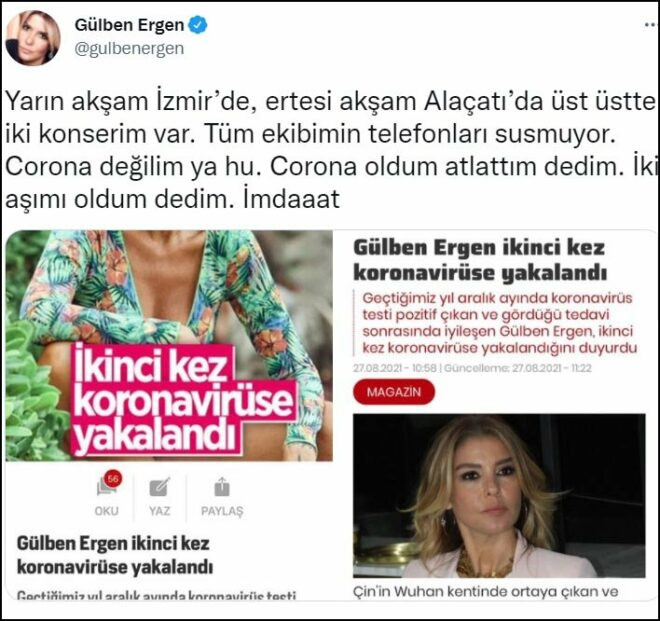 Gülben Ergen: İmdat, Ekibimin Telefonları Susmuyor - Resim: 2
