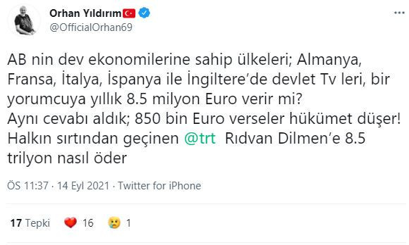 TRT'nin Rıdvan Dilmen'e Ödediği Maaş Dudak Uçuklattı! - Resim: 2