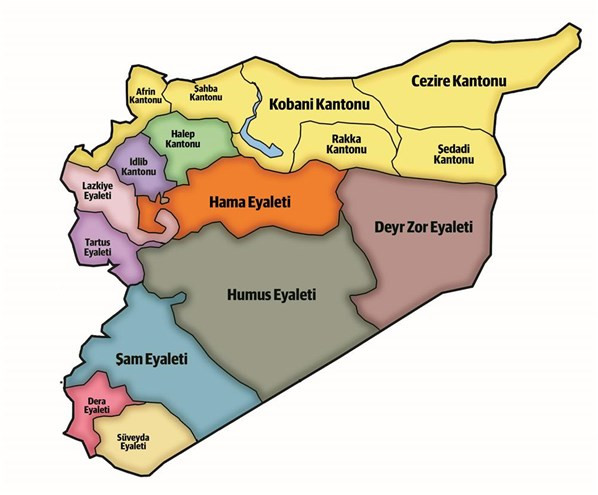 ABD'nin Suriye'deki Kürdistan haritası ortaya çıktı - Resim: 1