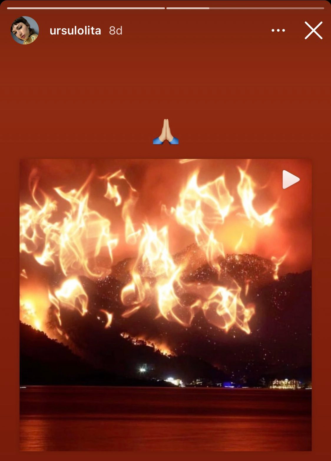 La Casa De Papel'in Yıldızından Türkiye'deki Yangınlar için Paylaşım - Resim: 1