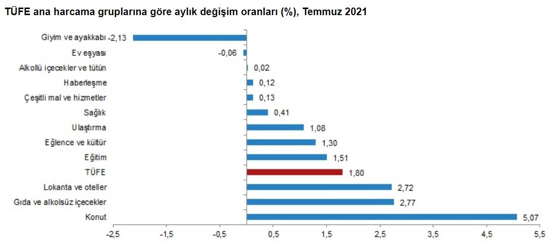 Enflasyon Zirveyi Gördü! Temmuz Ayı Verileri Açıklandı - Resim: 3