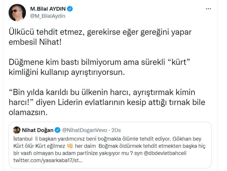 Nihat Doğan'a MHP'li İsimden Ağır Sözler: Ülkücü Gereğini Yapar! - Resim: 2