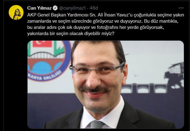 Can Yılmaz'dan Dikkat Çeken Erken Seçim Tahmini - Resim: 1