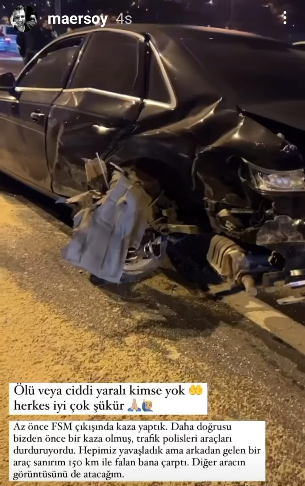 Habertürk TV Sunucusu Mehmet Akif Ersoy Kaza Geçirdi - Resim: 1