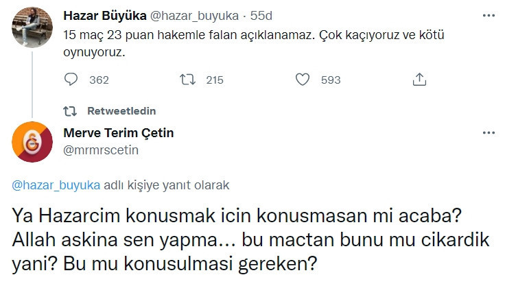 Fatih Terim'in Kızı Merve Terim'den Taraftara: Konuşmak için Konuşma - Resim: 1