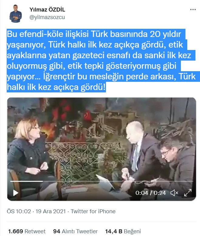 Muharrem Sarıkaya'nın Tokat Skandalına Yılmaz Özdil'den Sert Tepki - Resim: 1