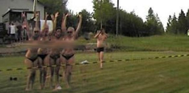 4 kadın soyundu, Norveçli sürücü yarışı kaybetti! - Resim: 1