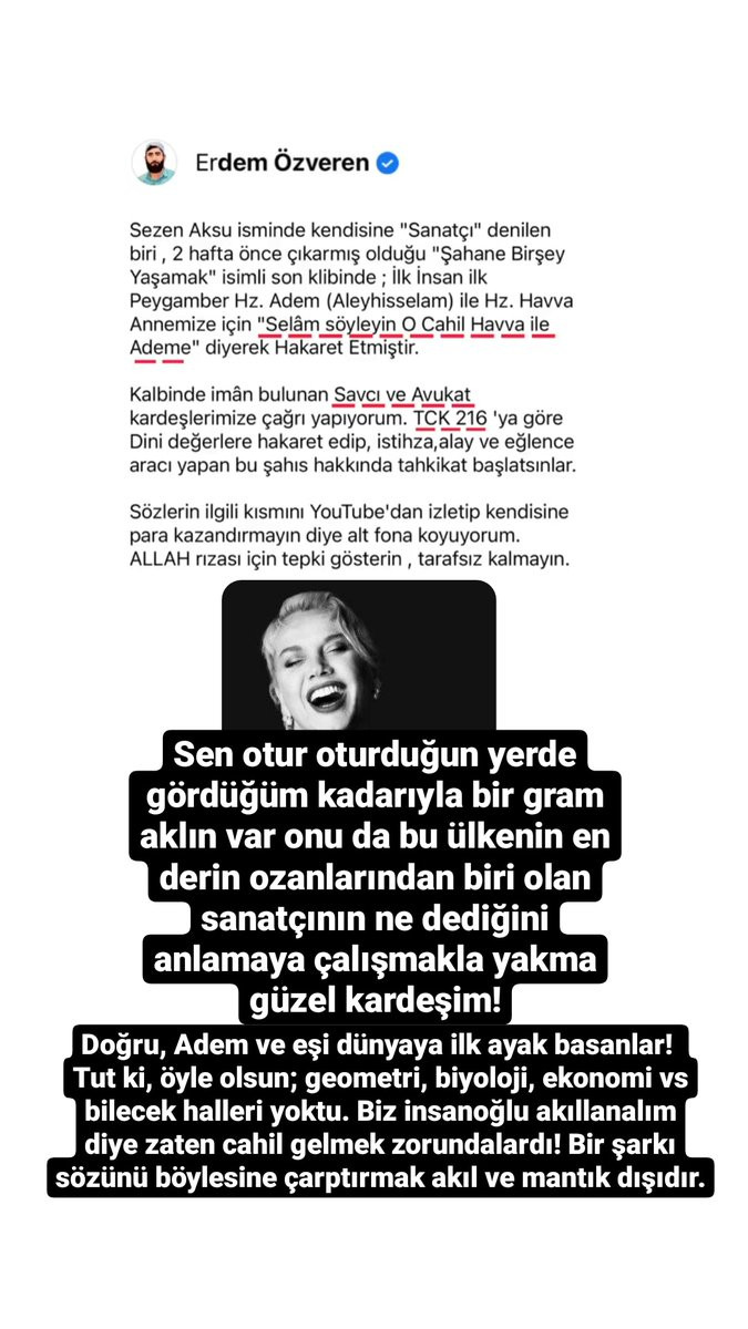 Yeni Şafak Sezen Aksu'yu Hedef Aldı - Resim: 1