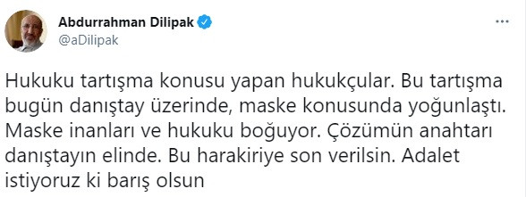 Dilipak'tan Maske İsyanı: Bu Harakiriye Son Verin - Resim: 1