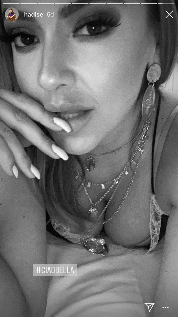 Hadise'den derin dekolteli paylaşım - Resim: 1