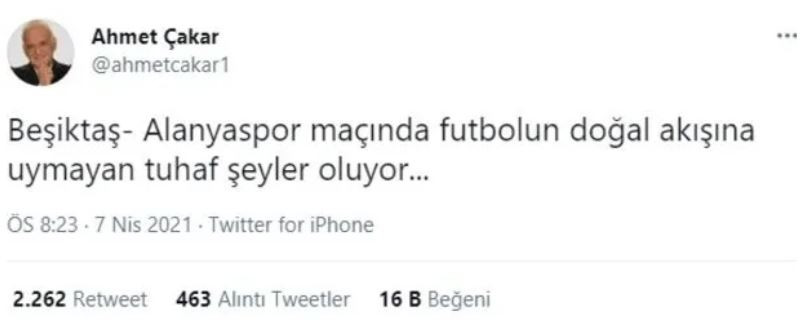 Beşiktaş'tan Ahmet Çakar'a Dava! Galibiyetimize Gölge Düşürmeye Çalışmıştır - Resim: 1