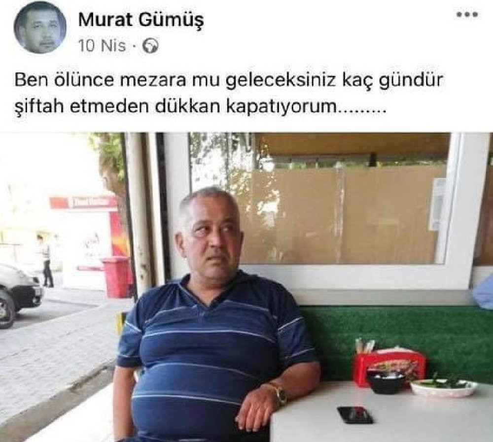 Mersin'de Bir Esnaf Siftah Yapamadığı için İntihar Etti - Resim: 1