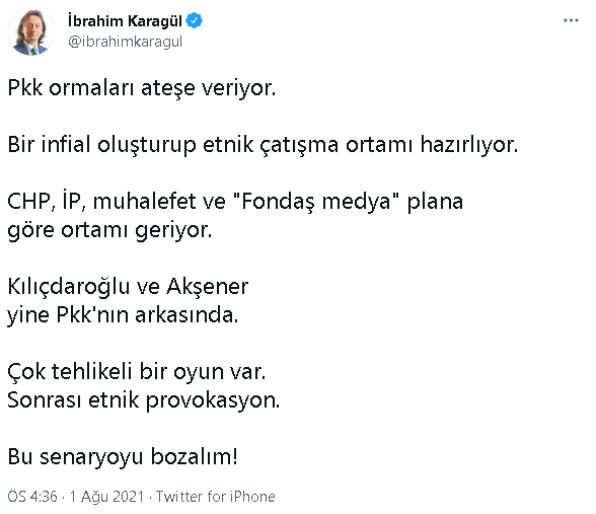 Yeni Şafak Yazarı Karagül'ün Provokatif Paylaşımlarına Kılıçdaroğlu'ndan Dava - Resim: 1